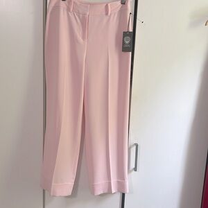Vince Camuto Baby Pink Cuffed ankle Dress Pants